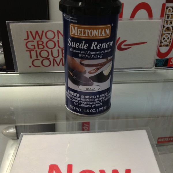 Meltonian Suede Renew Black