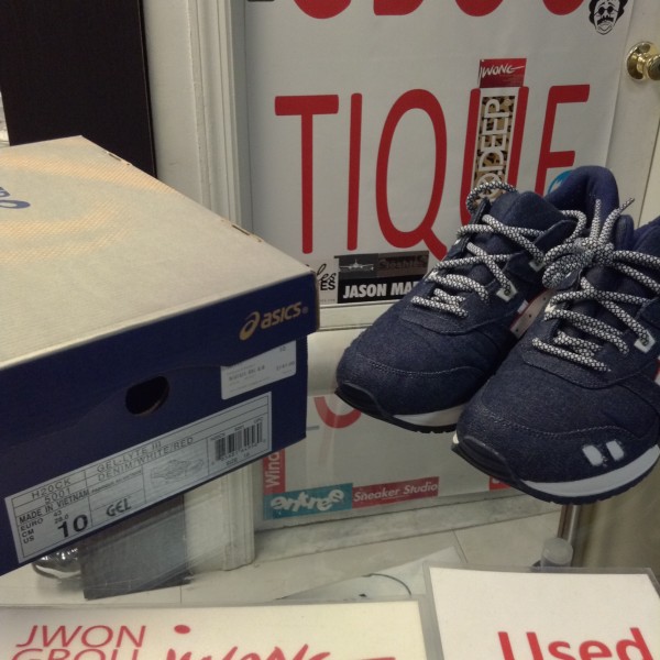 2012 Asics Gel Lyte III Selvedge Denim