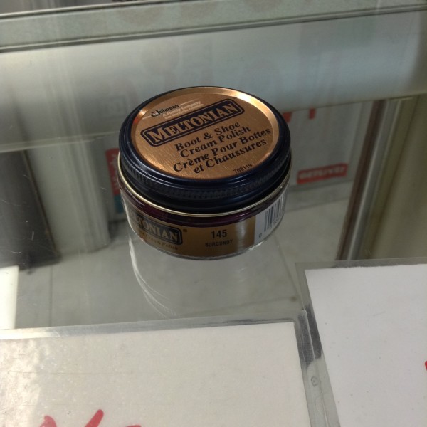 Meltonian Boot & Shoe Cream Polish Burgundy #145