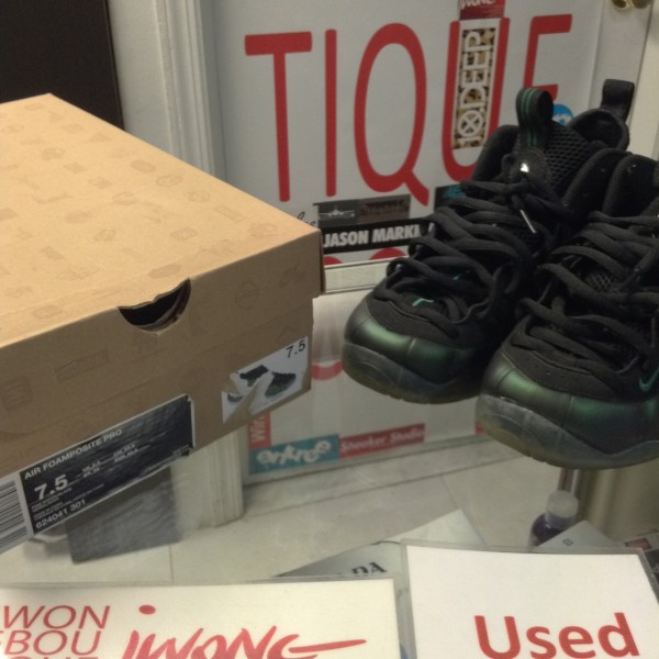 2011 Nike Air Foamposite Pro Pine Green