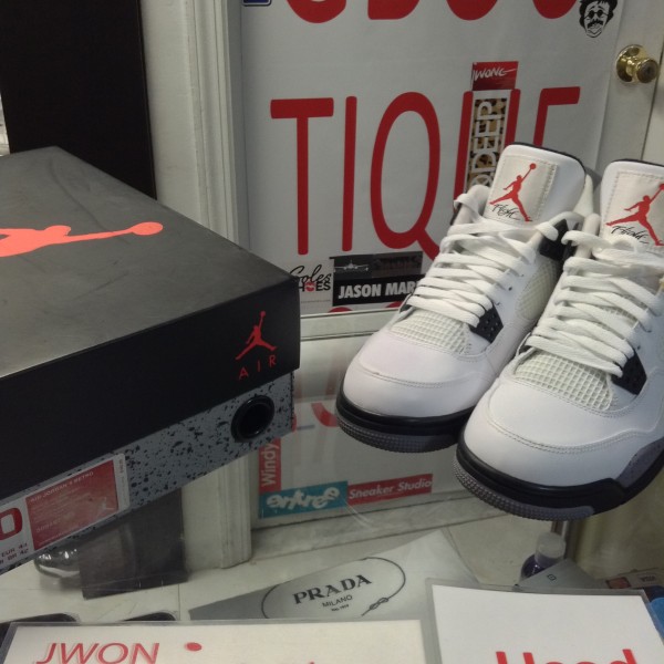 2012 Nike Air Jordan IV White Cement