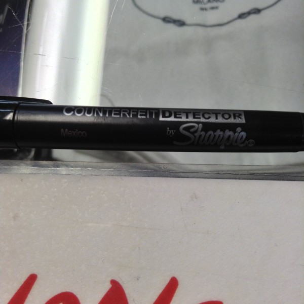 Sharpie Couterfeit Detecting Marker