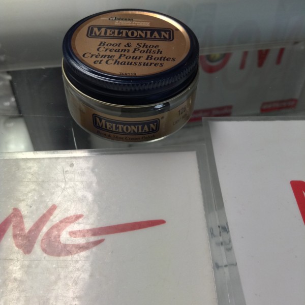 Meltonian Boot & Shoe Cream Polish Light Bone #126