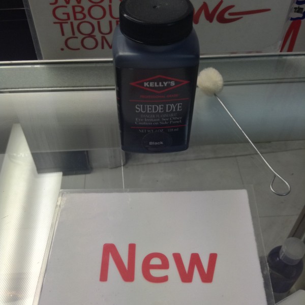 Kelly's Cobler Suede Dye Black 4 FL OZ