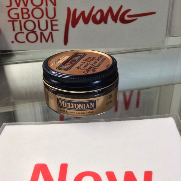 Meltonian Boot & Shoe Cream Polish Brown #120