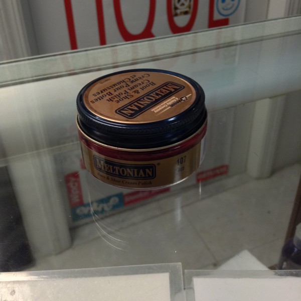 Meltonian Boot & Shoe Cream Polish Red #107