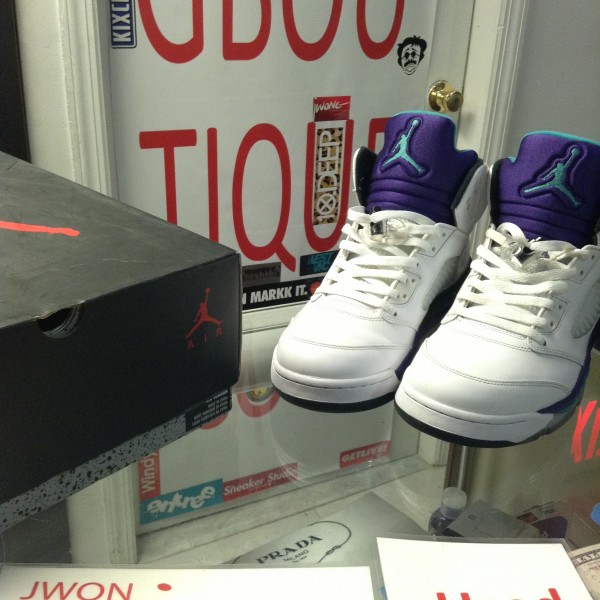 2013 Nike Air Jordan V Grape
