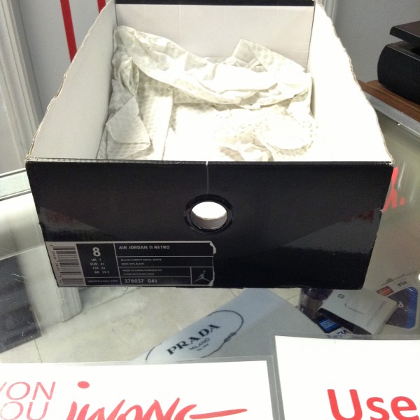 2009 Nike Air Jordan XI Space Jams Inner Box