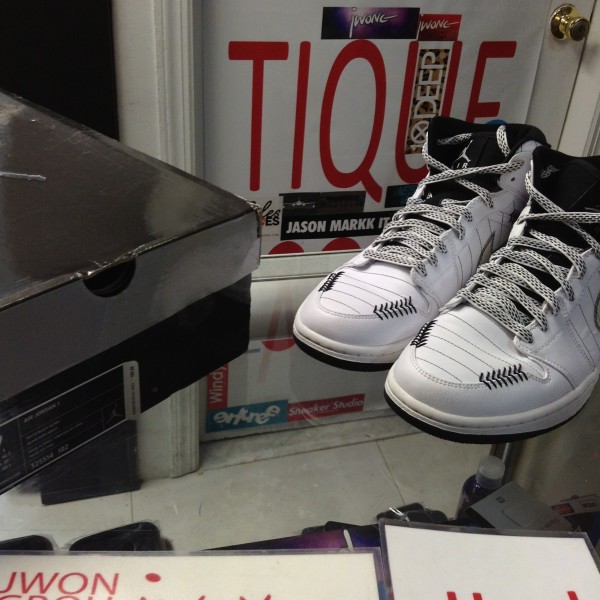 2008 Nike Air Jordan I Baseball White