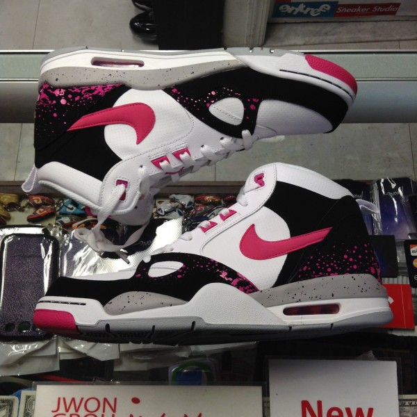 2014 Nike Flight 13 Mid Vivid Pink