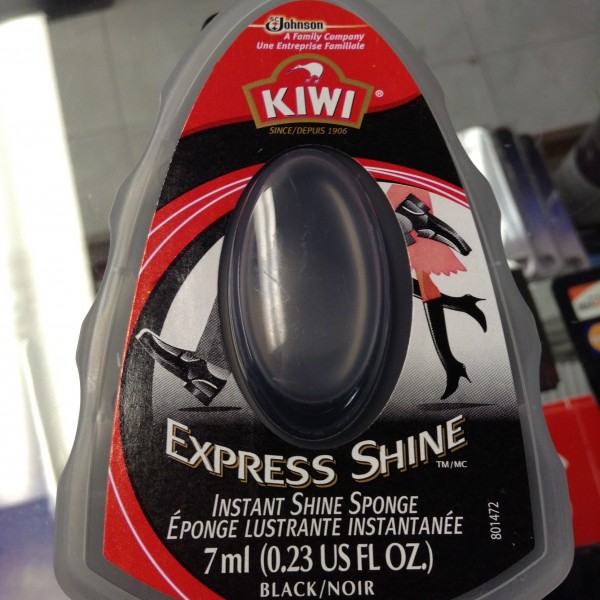 Kiwi Express Shine Sponge Black