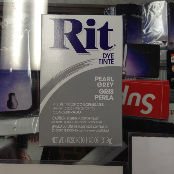 Rit All Purpose Concentration Pearl Grey Dye 1 1/8 OZ