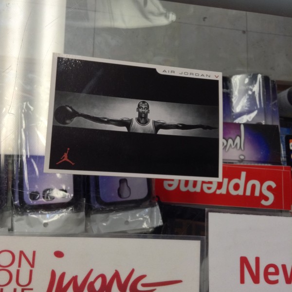 2006 Nike Air Jordan V Metallic Retro Card