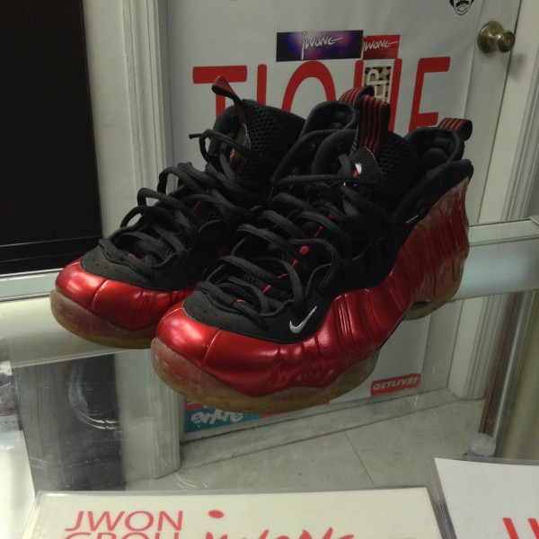 2011 Nike Foamposite Metallic Red