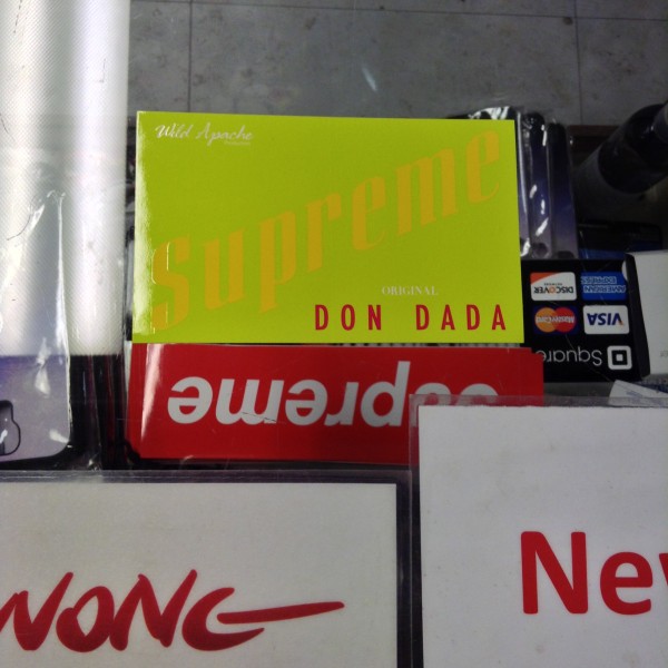 2014 Sup Sticker Don Dada Neon