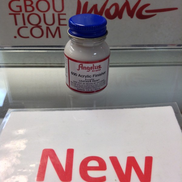 Angelus Acrylic Finisher Acrylic Leather Paint 600 1 FL OZ