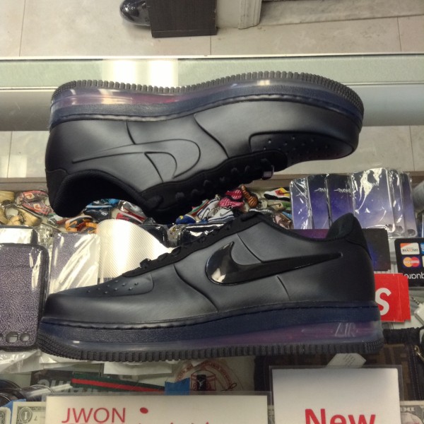 2012 Nike Air Force 1 Posite Black
