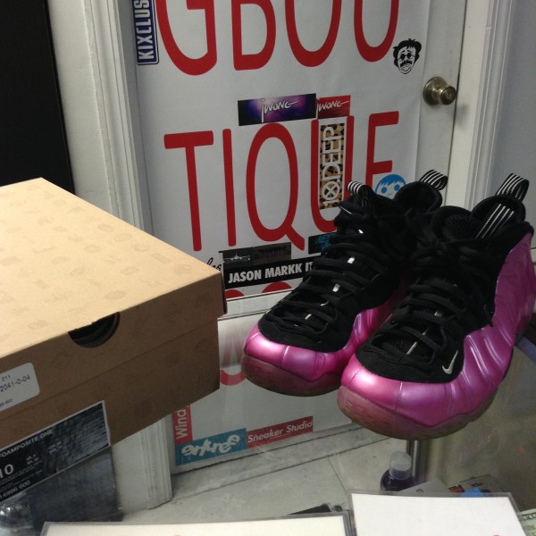 2012 Nike Air Foamposite One Pink Breast Cancer