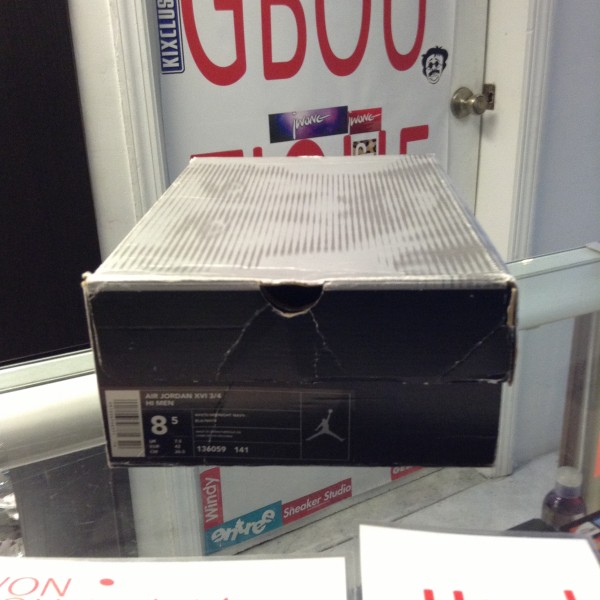 2001 Nike Air Jordan XVI Midnight Box Only