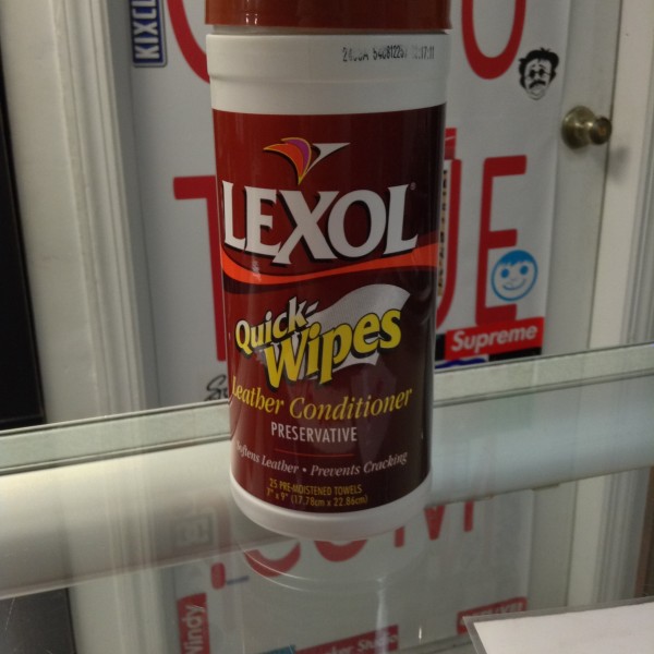 Lexol Quick Wipes Leather Conditioner 25 Sheets