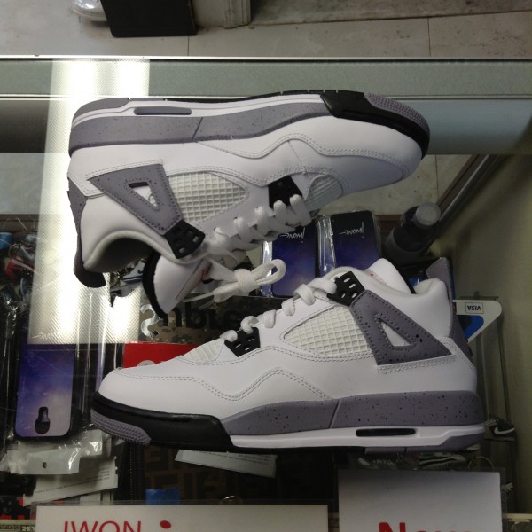 2012 Nike Air Jordan IV White Cement Youth