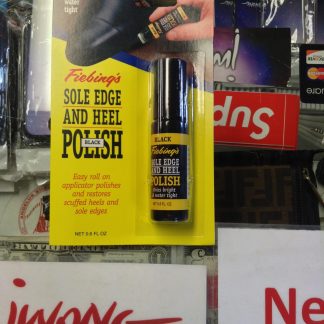 Fiebing's Sole Edge And Heel Polish Black 0.6 FL OZ