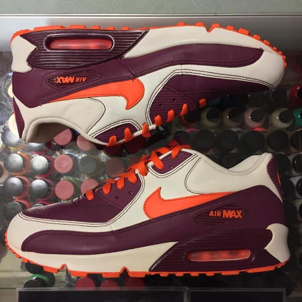 2007 Nike Air Max 90 Orange Blaze