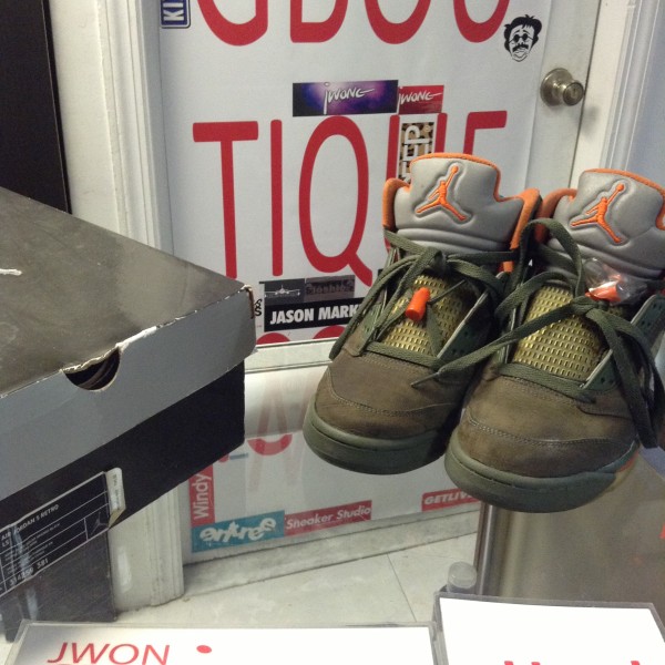 2006 Nike Air Jordan V Olive