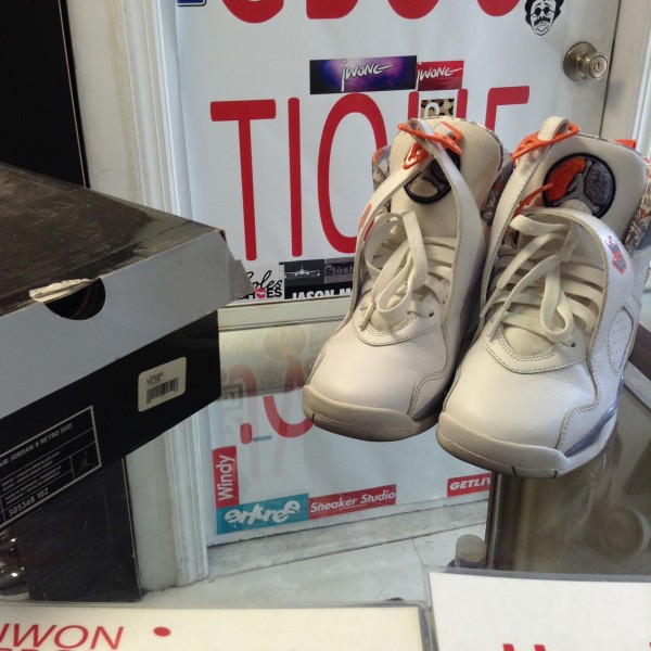 2007 Nike Air Jordan VIII Stealth Orange Blaze