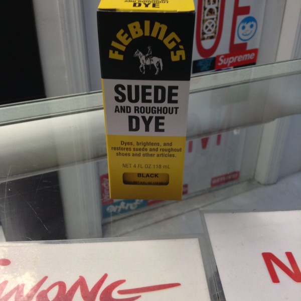 Fiebing's Suede And Roughout Dye Black 4 FL OZ