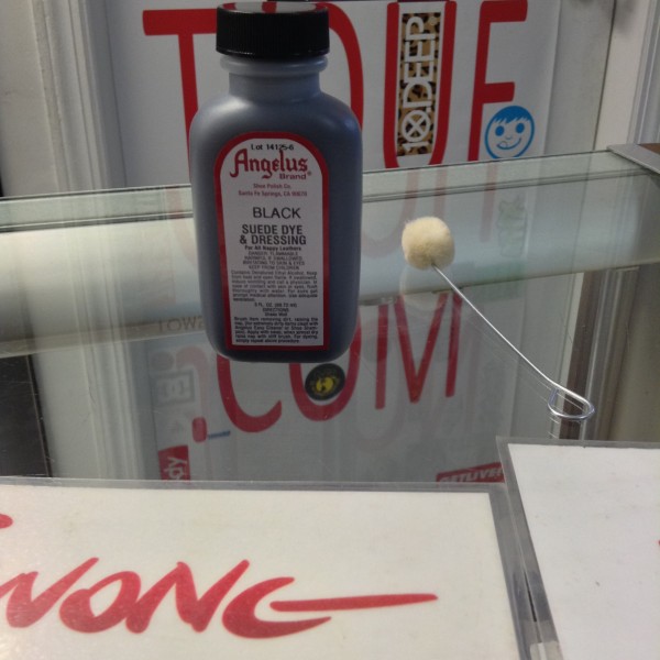 Angelus Suede Dye And Dressing Black 3 FL OZ