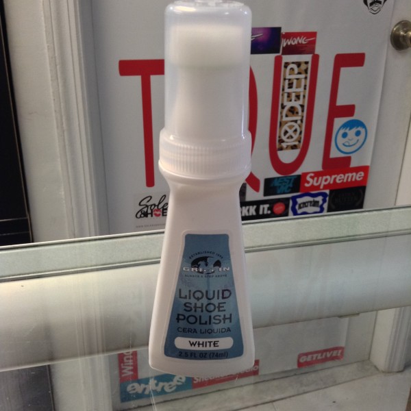 Griffin Liquid Shoe Polish White 2.5 FL OZ