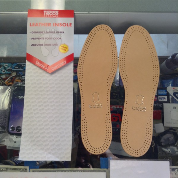 Tacco Footcare Leather Insoles