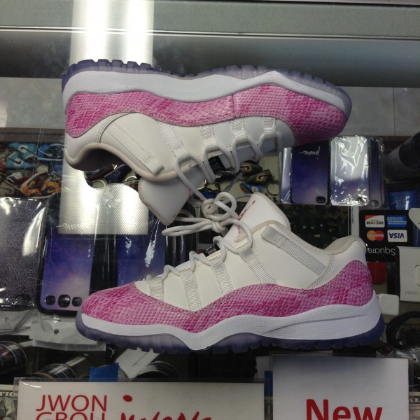 2013 Nike Air Jordan XI Pink Snakeskin