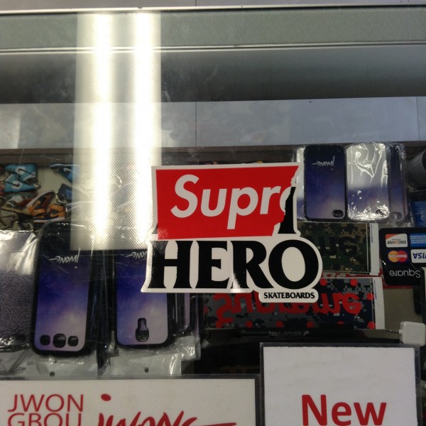 2014 Sup Hero Sticker Large