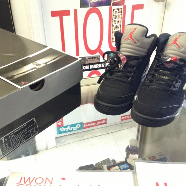 2006 Nike Air Jordan V Metallic Silver