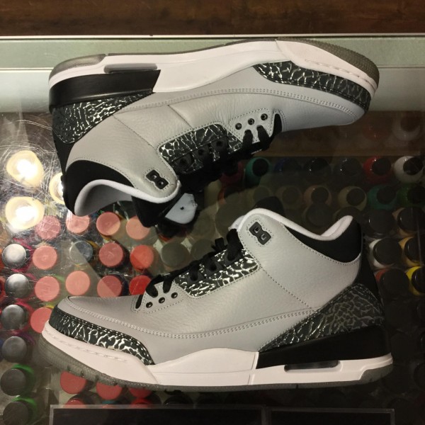 2014 Nike Air Jordan III Wolf Grey Men