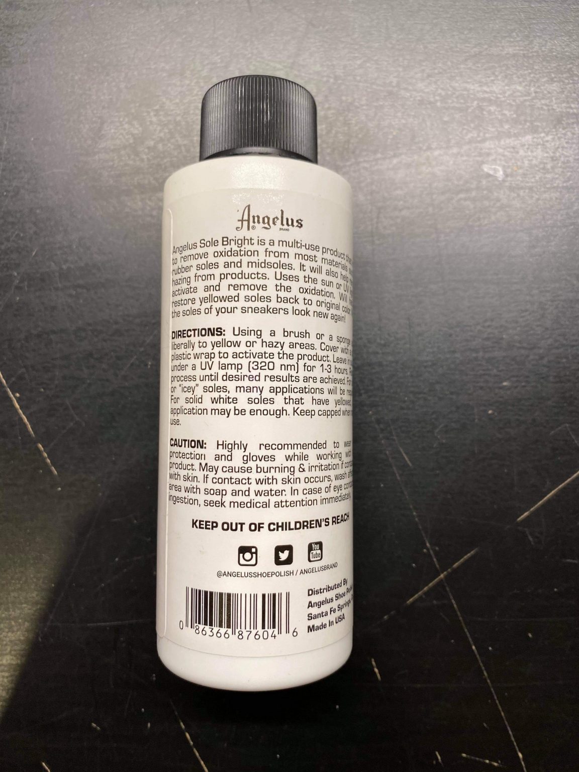 Angelus Sole Bright Retrobright 4 FL OZ Jwong Boutique