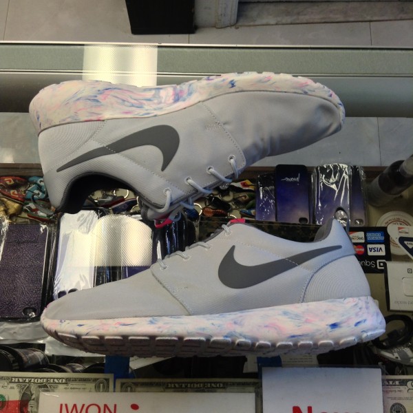 2013 Nike Rosherun Marble Pack Pure Platinum
