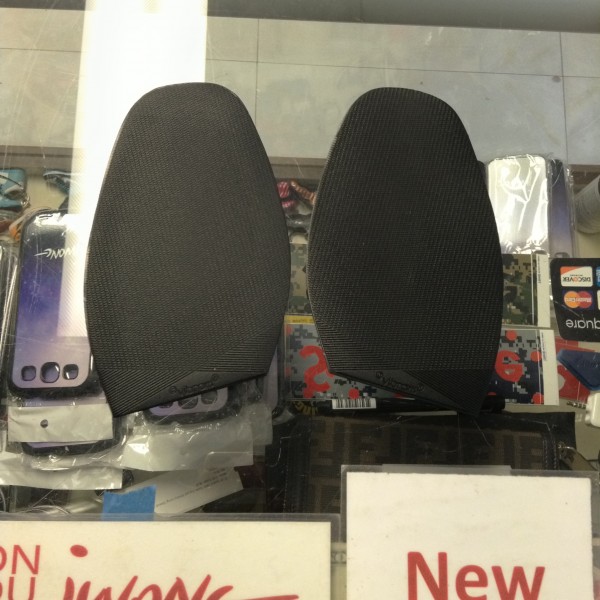 Vibram Angera Half Sole Black Womens #2336