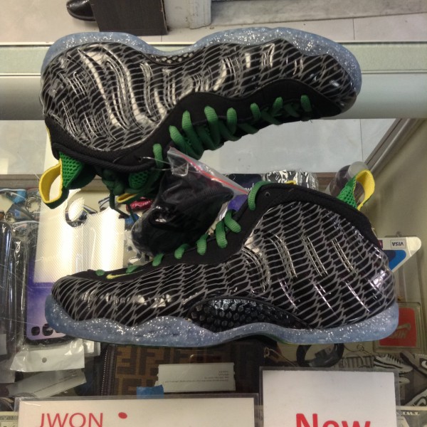 2014 Nike Air Foamposite One Oregon Ducks