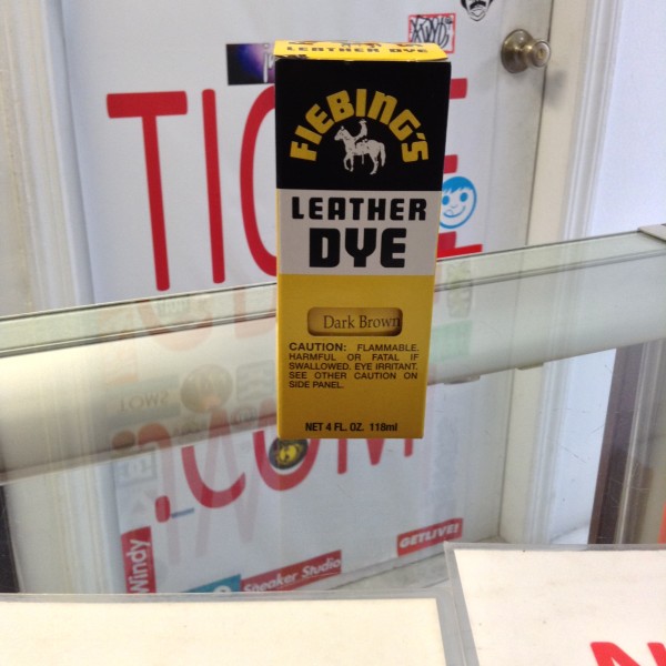 Fiebing's Leather Dye Dark Brown 4 FL OZ