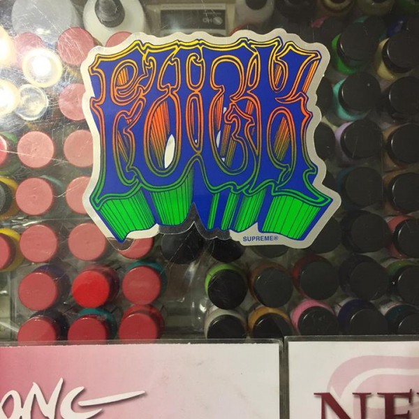 2014 Sup Stickers Fuck Blue, Green, Orange, Yellow