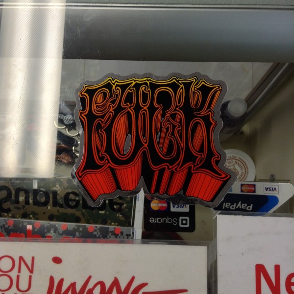 2014 Sup Stickers Fuck Black Orange Yellow