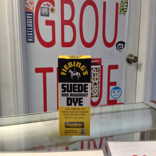 Fiebing’s Suede And Roughout Dye Navy Blue 4 FL OZ