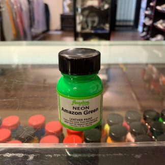Angelus Neon Amazon Green Acrylic Leather Paint 1 FL OZ