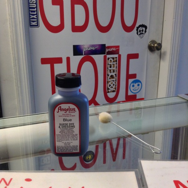 Angelus Suede Dye And Dressing Blue 3 FL OZ