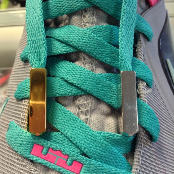 Yeezy II NRG Aglets Tip Silver Large