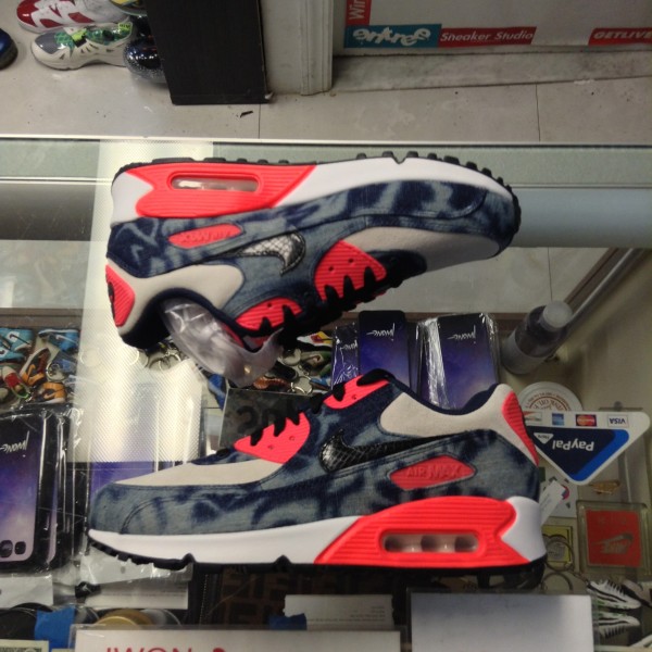 2014 Nike Air Max 90 Navy Denim