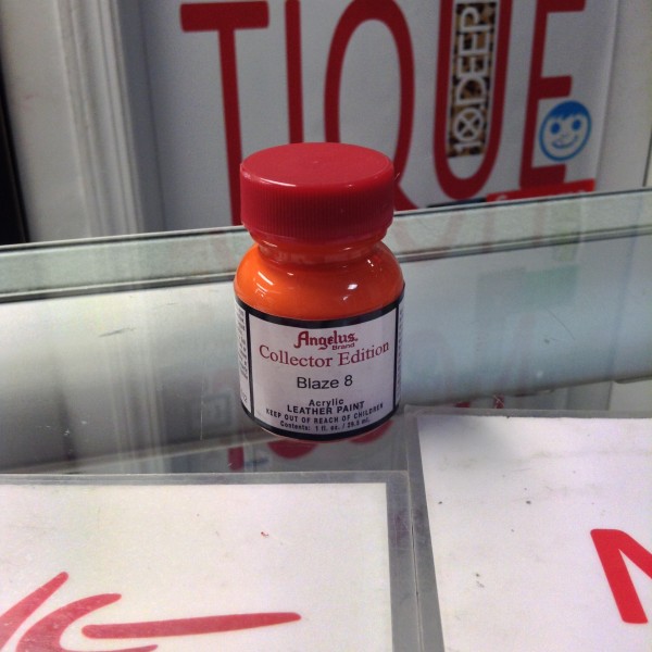 Angelus Collectors Edition Blaze 8 Acrylic Leather Paint 1 FL OZ